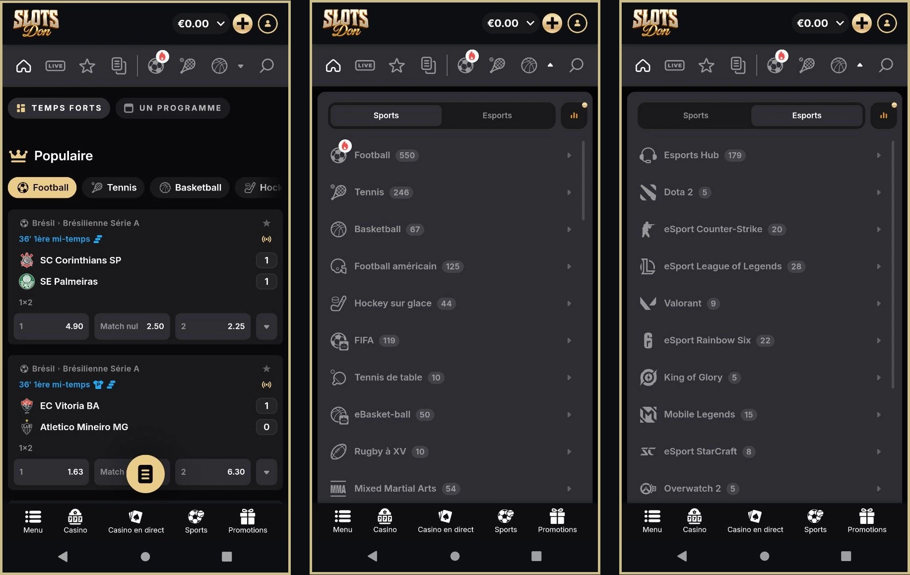 Alle live casinospellen overzicht bij Slotsdon NL