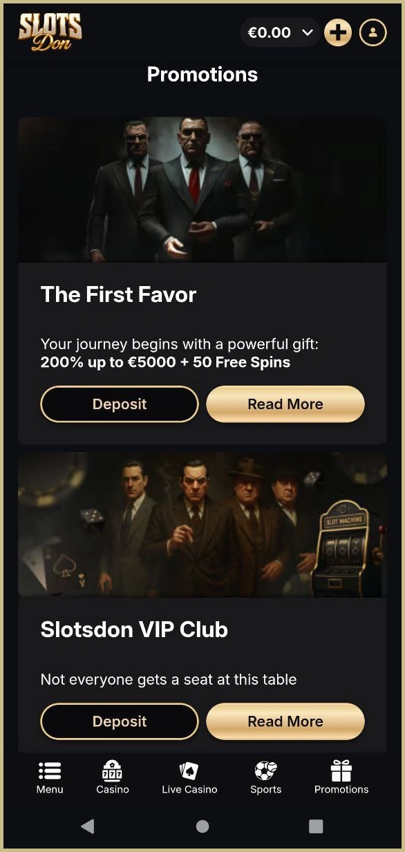 Exclusive bonuses and special offers at Slotsdon