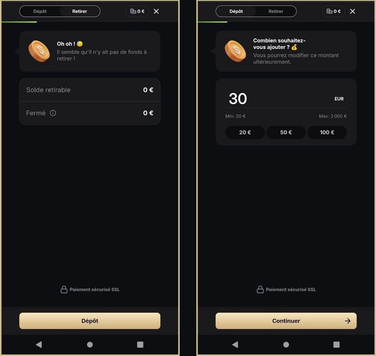 Spezialbonus für neue Mitglieder bei Slotsdon