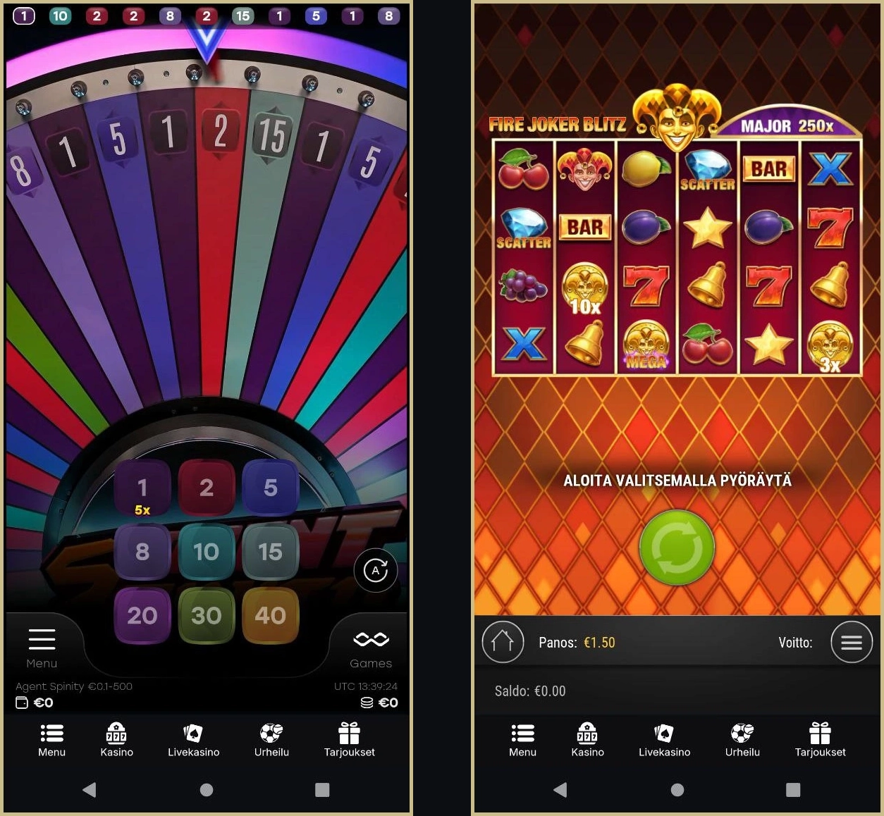 Yleisimmät kolikkopelit yhdellä silmäyksellä Slotsdonilla